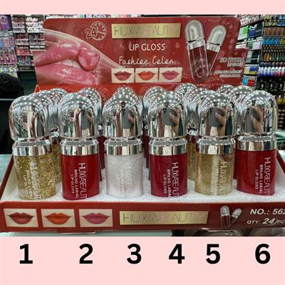 HuexiaBeauty 24hr long lasting lipgloss Set of 6