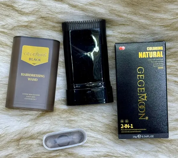 GEGEMOON Hair Dressing Wand Stick,Hair Color Stick,Hair Dye Stick for Gray Hair ,Waterproof and Sweat-proof