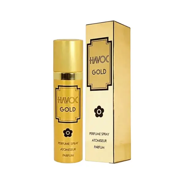 HAVOC GOLD MEN EDP 75 ML – Bold Amber Woody Luxury Fragrance for Modern Men