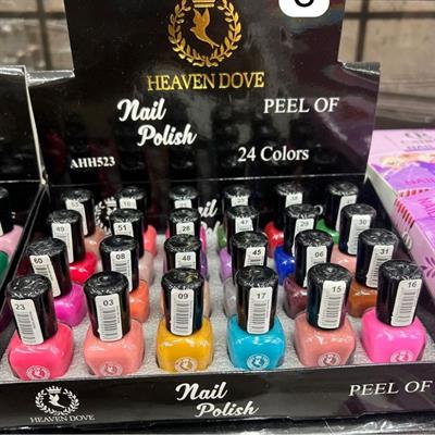 HEAVONDOVE Nail Polish Peel Of 24 colors