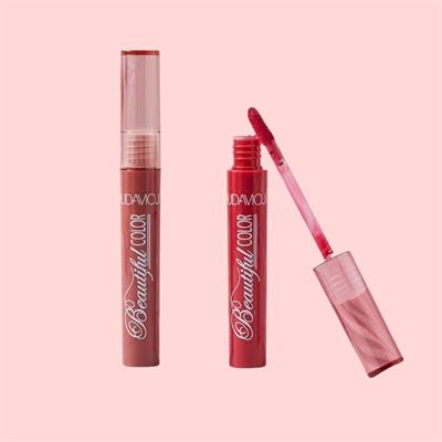 HUDAMOJI  Color Lip Glaze Velvet Matte Matte Non-stick Cup Lipstick Lip Mud Lip Gloss 1 PC