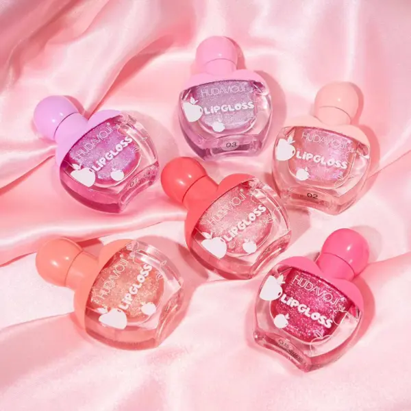 Hudamoji Sweet & Fragrant Lip Gloss 6 pc set