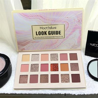 Mocallure Look Guide 18 color eyeshadows pallette