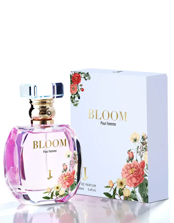 J. Bloom Perfume – Soft Floral, Elegant & Long-Lasting Fragrance for Women