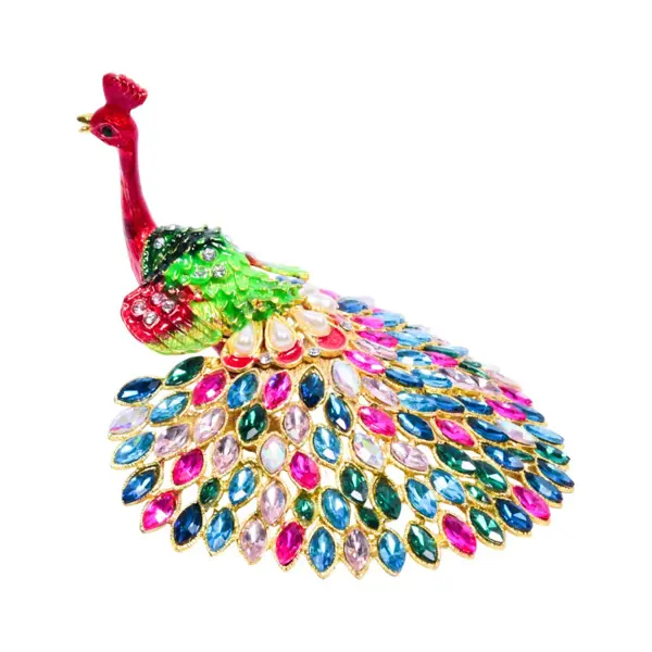 Jewellery Box Beads Peacock – Royal Luxury with Timeless Elegance