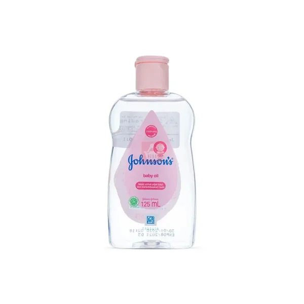 Johnson’s Baby Oil 125ml – Gentle Moisturizing Care for Baby & Skin