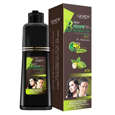 Lichen Hair Color – Light Brown Shampoo (200ml)