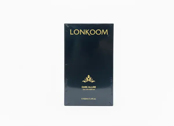 Lonkoom Dark Allure Eau de Parfum – 100ml – Deep, Mysterious & Magnetic Fragrance for Men