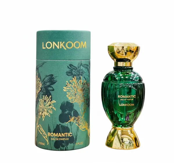 Lonkoom Romantic Green Eau de Parfum for Women – 50ml – Fresh, Floral & Long-Lasting