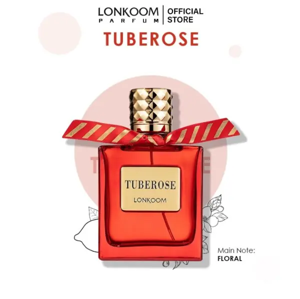 Lonkoom Tuberose Eau De Toilette – 100ml Luxurious Fragrance