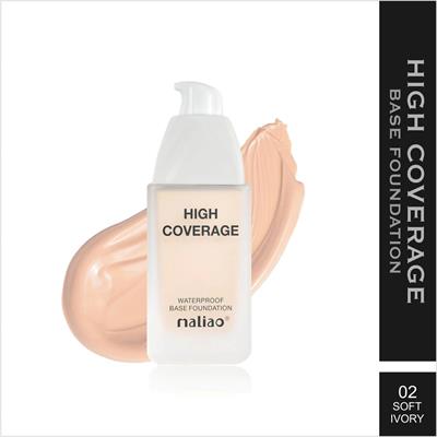 Maliao Flawless Nude Makeup: High Coverage Waterproof Foundation With Silky Touch