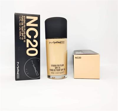 Mac studio fix fluid foundation nc15,nc20,nc25 30 ml (dupe)