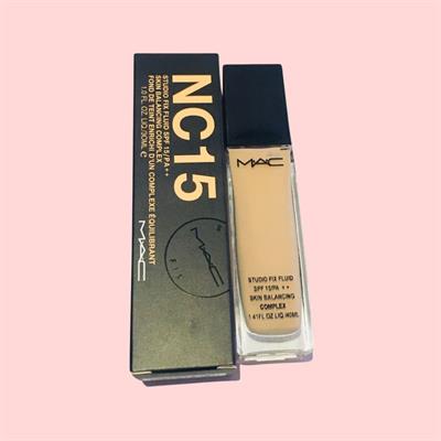 MAC STUDIO FIX FLUID FOUNDATION  NC15,NC20,NC25 30 ML