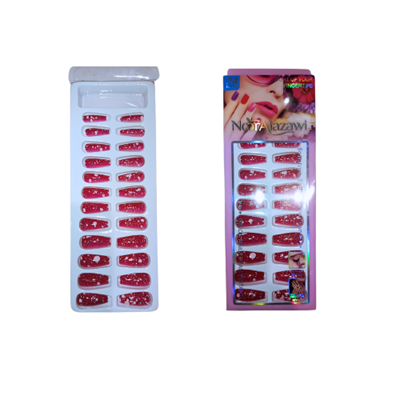 Noor Alazawi Press on Nail -Lightup your fingers 24 Pc set1