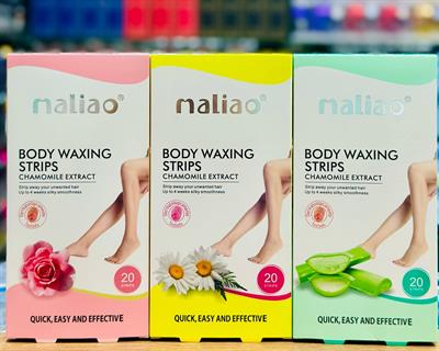 Maliao Wax Strips Available Now in 3 Flavours (1 Pc