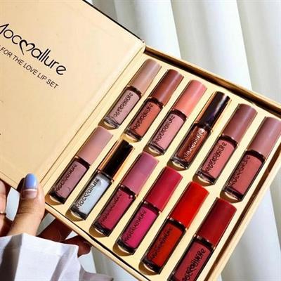 Mocallure - 12 Matte Colors Liquid Lipstick Box - 2.5ml*12pcs