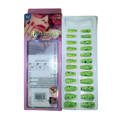 Noor Alazawi Press on Nail -Lightup your fingers 24 Pc set3