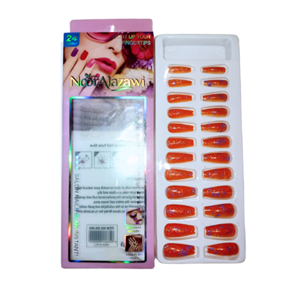 Noor Alazawi Press on Nail -Lightup your fingers 24 Pc set6