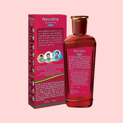 Navratna Oil With 9 Natural Ayurvedic Herbs - 200 ml