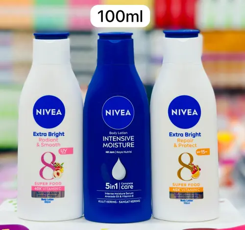 Nivea Body Lotion 100ml – Deep Nourishment for Smooth, Glowing Skin