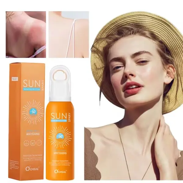 O’CHEAL Hydrating Sunblock Spray SPF 50 – High Efficiency Sunscreen, Anti-Aging & Moisturizing