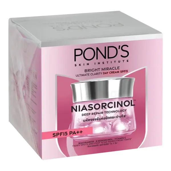 Pond’s Bright Miracle Ultimate Clarity Niasorcinol Night Cream 45g – Wake Up to Brighter, Clearer Skin