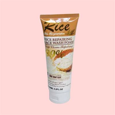 Rice Repairing Face Wash Foam Deep Cleans Repairing 99% 150ml