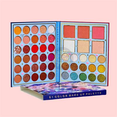 Huda New- Singin the Rain Bow Nighty Girl 51 Color Makeup Palette