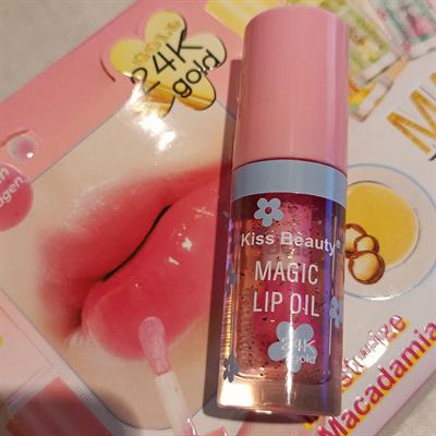 Kiss Beauty Magic Lip Oil 24k Gold