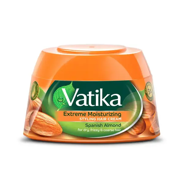 Vatika Hair Cream Almond Extra Moisturizing 140ml – Deep Moisture, Softness & Shine