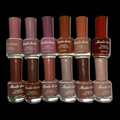  Viral Mode Love Pack of 12 Attractive Colors Nail Paints 