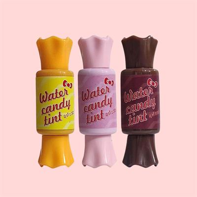 Warda Beauty Set Of 3 Water Candy Lip Tint Fruity Flavor Liptint For Girls And Womens