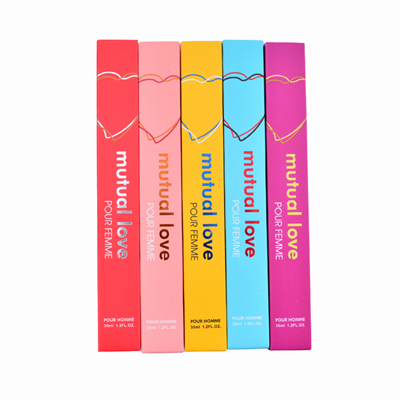 Mutual Love for Women Pen Pocket Perfume 35ml Pack of 5 Random color