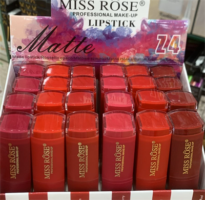 Miss Rose Matte Z4 lipstick  6 pc set