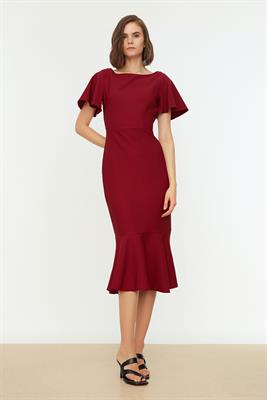 Maroon Stylish Dress - limited edition 