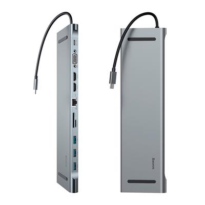 BASEUS ELITEJOY 11 IN 1 TYPE C HUB DUAL HDMI