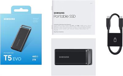 SAMSUNG T5 EVO 8TB PORTABLE SSD