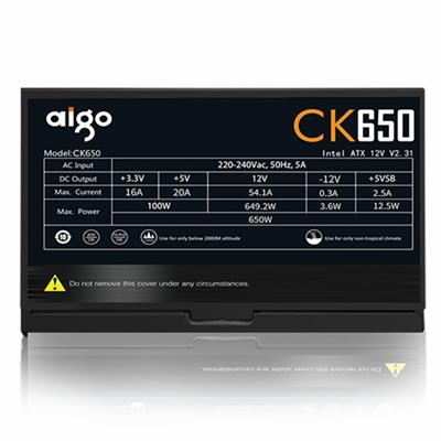 Dark Flash Aigo CK650 650W PSU