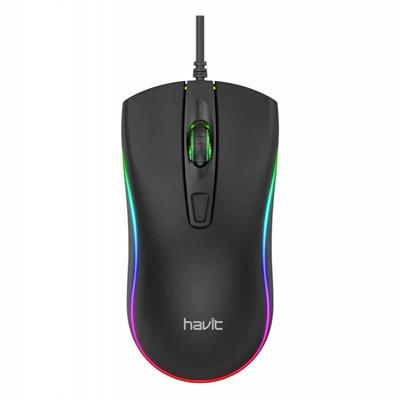 HAVIT MS72 USB WIRED MOUSE RGB