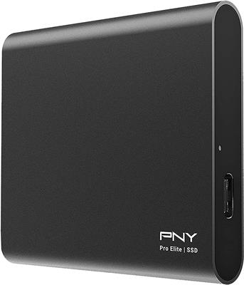 PNY Pro Elite USB 3.1 Gen 2 Type-C 250GB Portable SSD