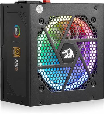 Redragon 650W PSU RGB GOLD Full Modular