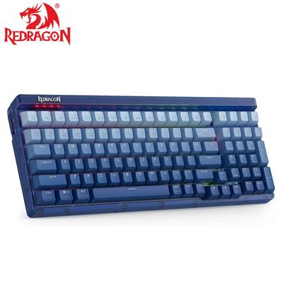 Redragon GAREN K656 PRO Wired 2.4G Bluetooth Mechanical Keyboard RGB