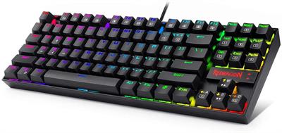 Redragon K552 Kumara Black RGB Mechanical Keyboard