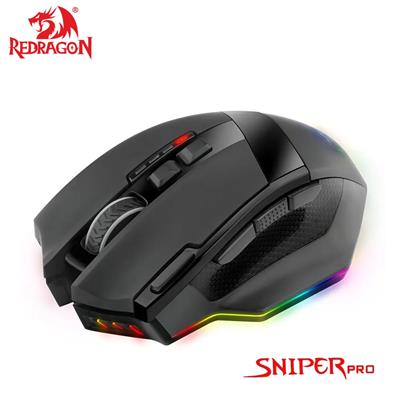 Redragon Sniper Pro M801P-RGB Dual mode gaming mouse