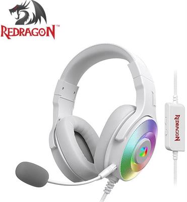 REDRAGON H350W PANDORA 2 RGB USB GAMING HEADSET (WHITE)