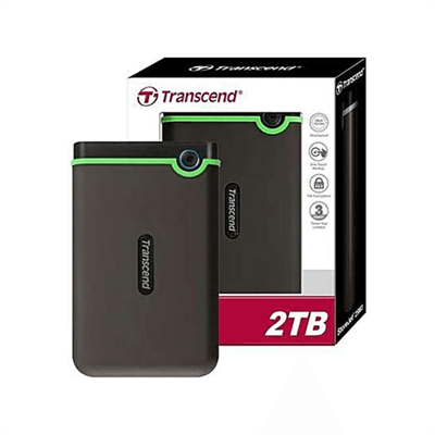 Transcend StoreJet 25M3C Portable HDD 2tb