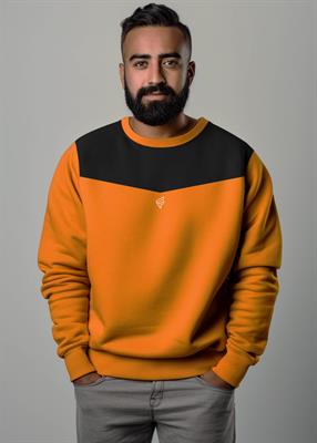 Mustardo Panel Sweatshirt