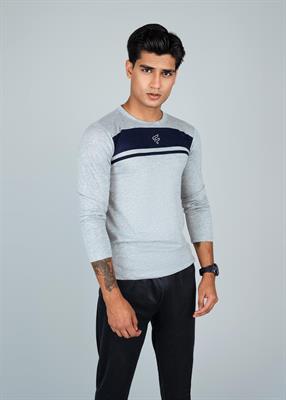 Morello Full Sleeve Tee - Grey