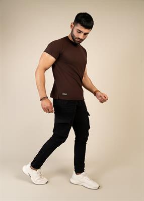 Brown Fashion Raglan Tee