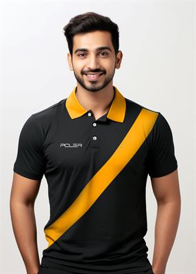 Yellow Slash Polo